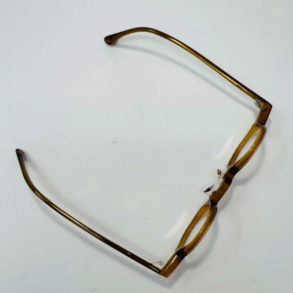 BETSION Handmade Round Eyeglasses‎ Frames B-98201-4 50-23-140 Amber John Lennon